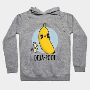 Deja-poot Cute Banana Double Fart Pun Hoodie